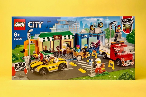 LEGO City 60306 Shopping Street, j, Bontatlan