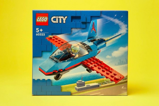 LEGO City 60323 Stunt Plane, j, Bontatlan