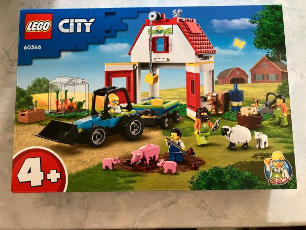 LEGO City 60346 - Pajta s hzillatok (j, bontatlan)