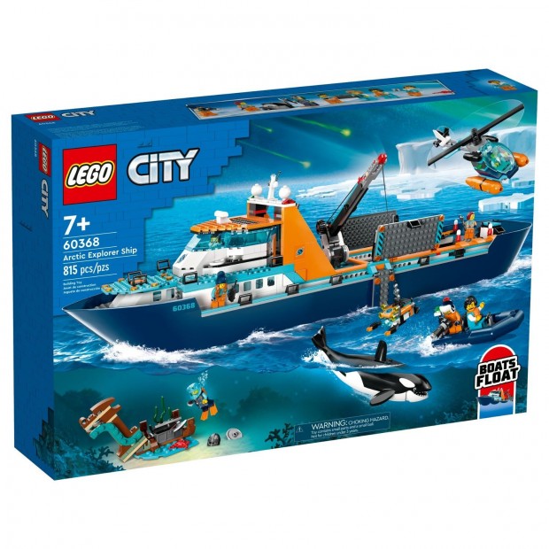 LEGO City 60368 Sarkkutat haj