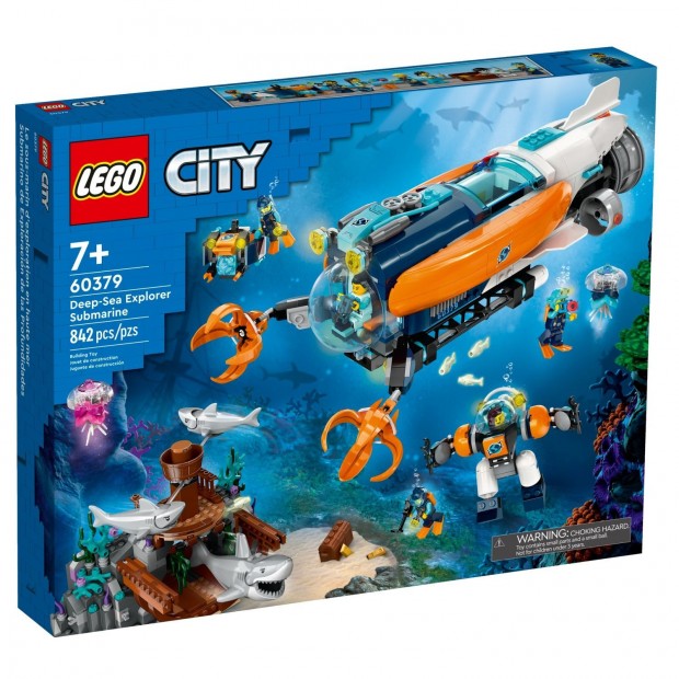 LEGO City 60379 Mlytengeri kutat tengeralattjr - 60379