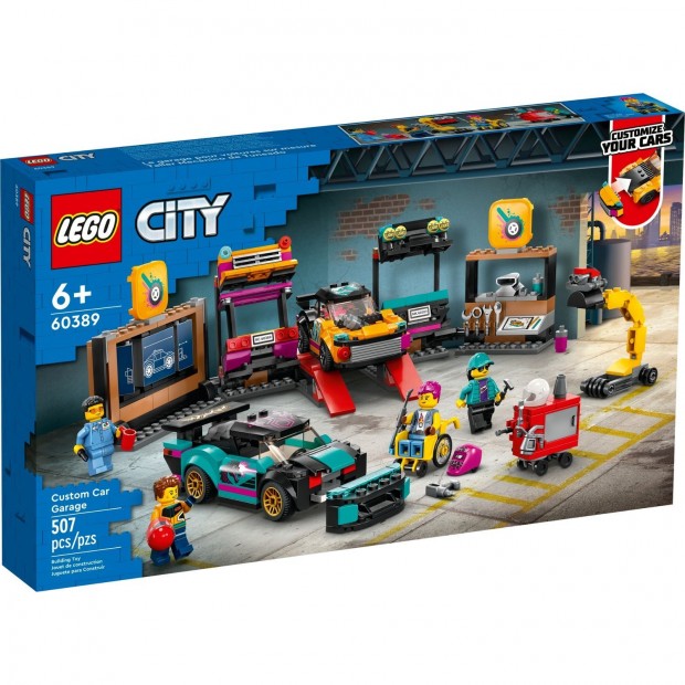 LEGO City 60389 Egyedi autk szerelmhelye - 60389