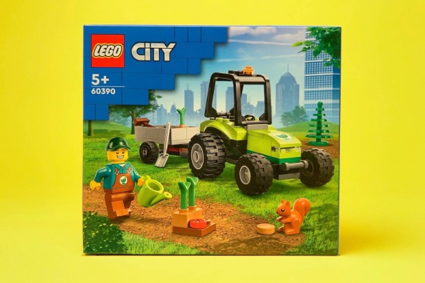 LEGO City 60390 Park Tractor, j, Bontatlan