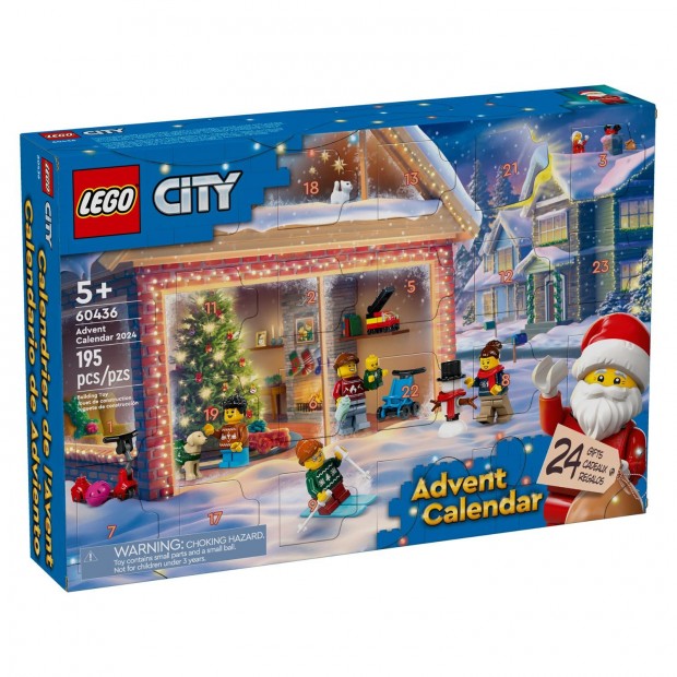 LEGO City 60436 Adventi naptr 2024 - 60436