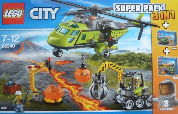 LEGO City 66540 - Vulknkutatk Super Pack