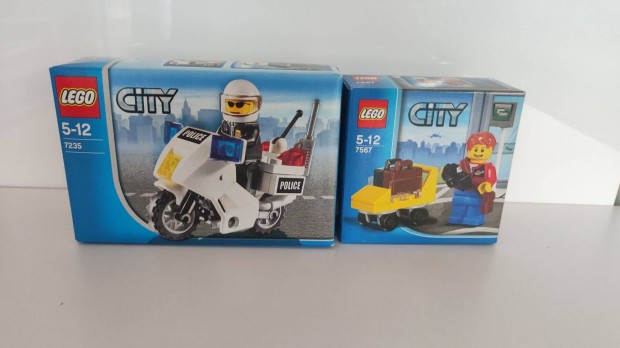 LEGO City 7235 Police Motorcycle s 7567 Traveller - Bontatlan