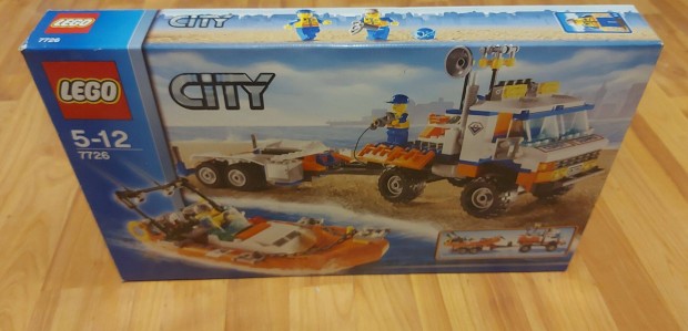 LEGO City 7726 vzi ment+ doboz + lers megkimlt BP!