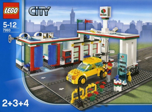 LEGO City 7993 Service Station j, bontatlan