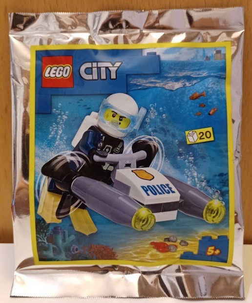 LEGO City 952208 Police Diver with Underwater Scooter