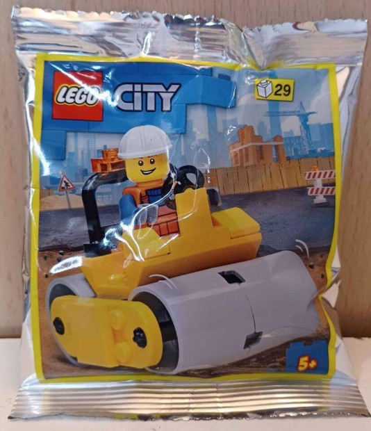 LEGO City 952210 Worker with Road Roller