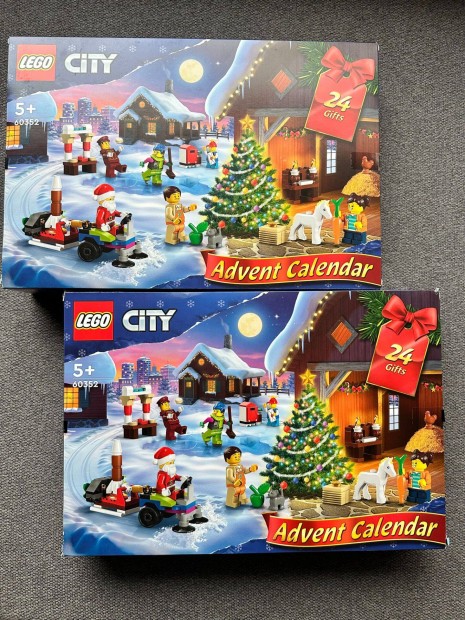 LEGO City Adventi naptrak (2022-es) 60352 -2 db