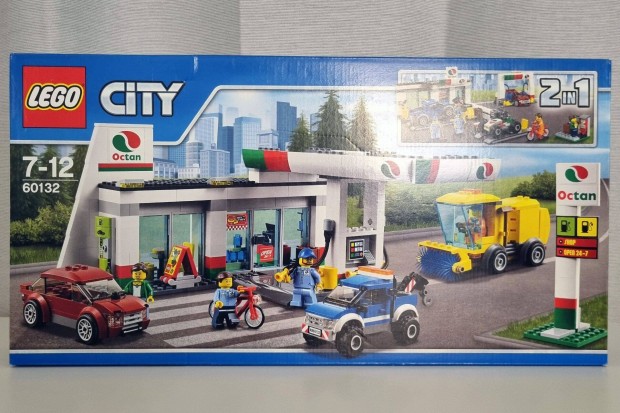 LEGO City Benzinkt (60132) - j, Bontatlan