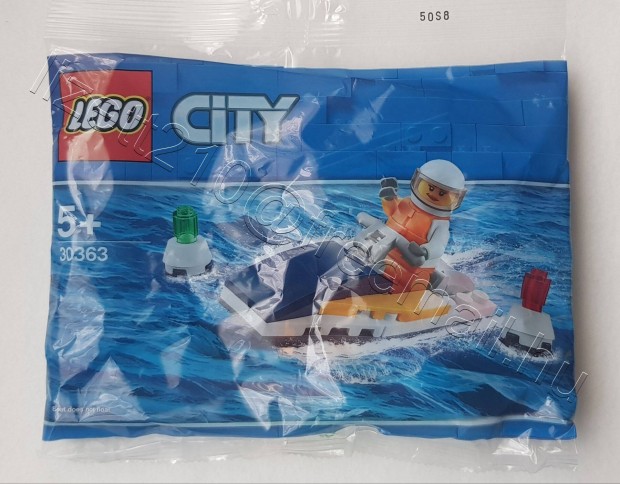 LEGO City Jet Ski (30363) vadonatj bontatlan csomagols
