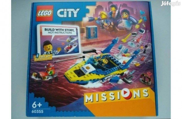 LEGO City Missions 60355 Vzi rendrsg nyomoz kldets szett