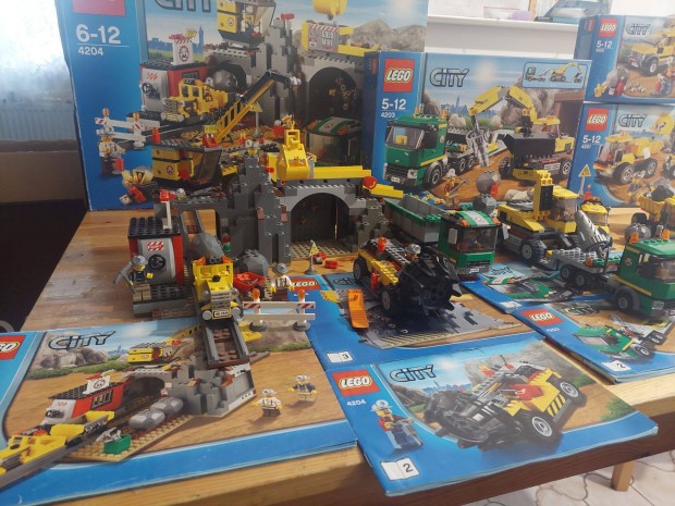 LEGO City Nagy Bnya szett 4204, 4200, 4201, 4203