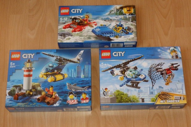 LEGO City Police csomag: 60176 + 60207 + 60274