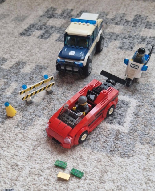 LEGO City (60007) High Speed Chase sportkocsi + rendőrautó szett