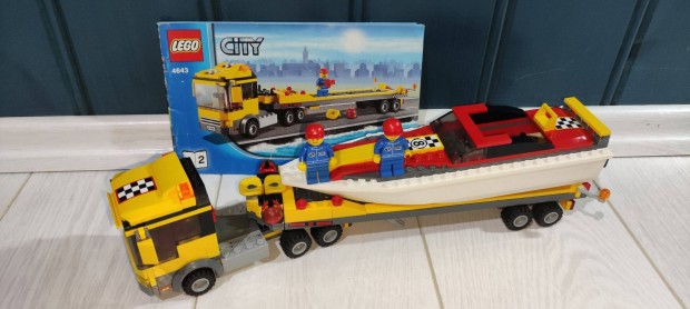 LEGO City - 4643 - Power Boat Transporter