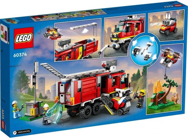 LEGO City - 60374 - Tzvdelmi teheraut (502db-os!) ()