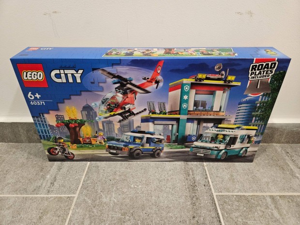 LEGO City - Ment jrmvek kzpontja 60371 bontatlan, j