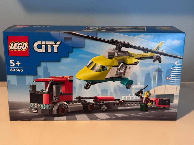 LEGO City - Menthelikopteres szllts (60343)