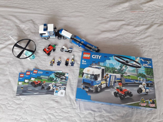 LEGO City - Rendrsgi helikopteres szllts (60244)