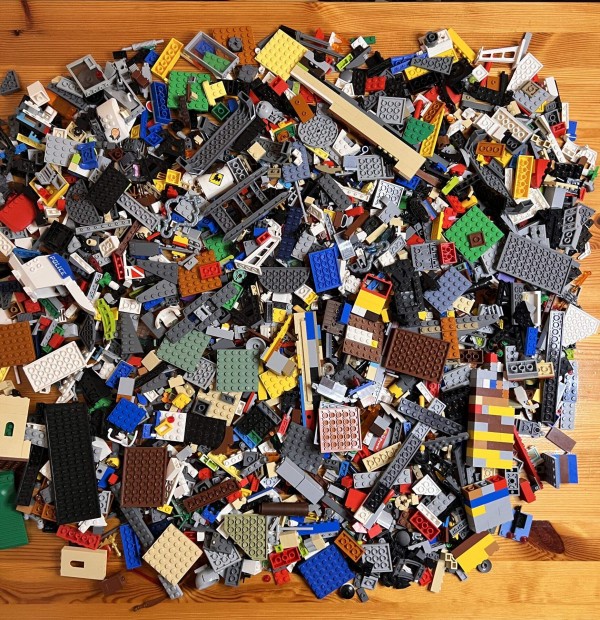 LEGO City ömlesztett csomag - 2,3 kg