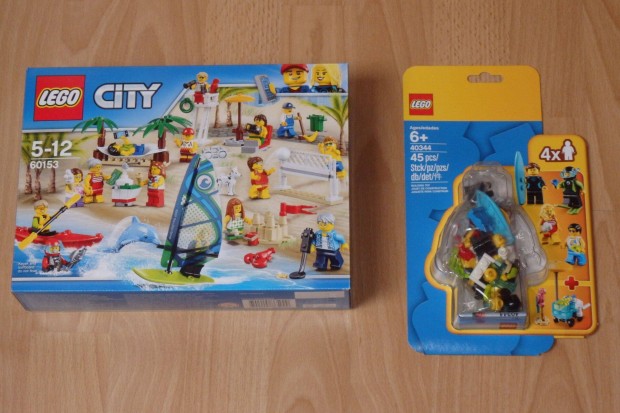 LEGO City tengerpart csomag: 60153 + 40344