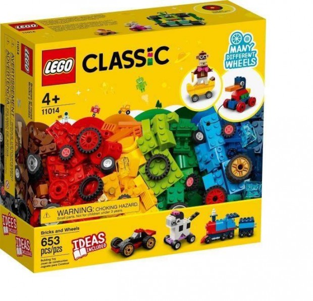 LEGO Classic - Kockk s kerekek (11014)