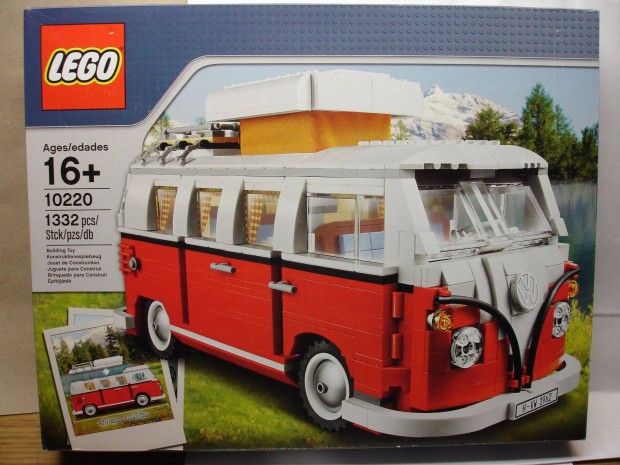 LEGO Creator 10220 Volkswagen T1 Camper minibusz Bontatlan