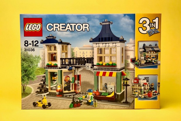 LEGO Creator 31036 Toy & Grocery Shop, Uj, Bontatlan