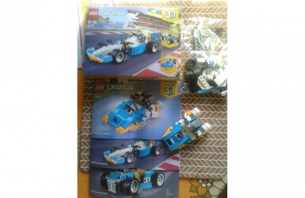 LEGO Creator 31072 Extrm motorok 3 az 1-ben