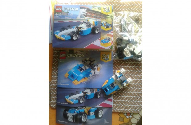 LEGO Creator 31072 Extrm motorok 3 az 1-ben