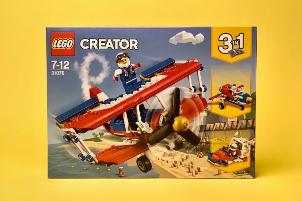 LEGO Creator 31076 Daredevil Stunt Plane, Uj, Bontatlan