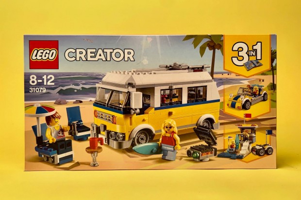 LEGO Creator 31079 Napsugr szrfs furgon, Uj, Bontatlan