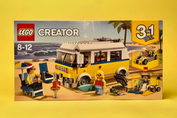 LEGO Creator 31079 Sunshine Surfer Van, Uj, Bontatlan