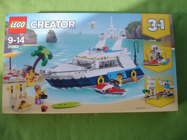 LEGO Creator 31083 Hajs kalandok Bontatlan