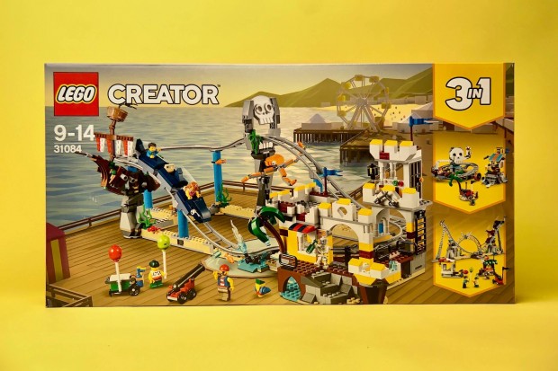 LEGO Creator 31084 Pirate Roller Coaster, Uj, Bontatlan