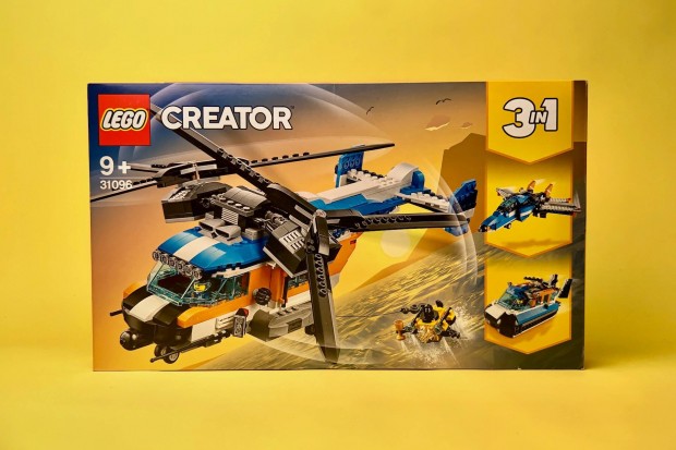 LEGO Creator 31096 Twin-Rotor Helicopter, Uj, Bontatlan