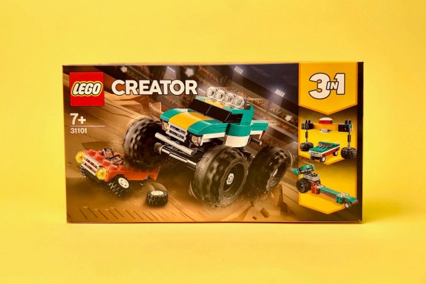 LEGO Creator 31101 Monster Truck, Uj, Bontatlan