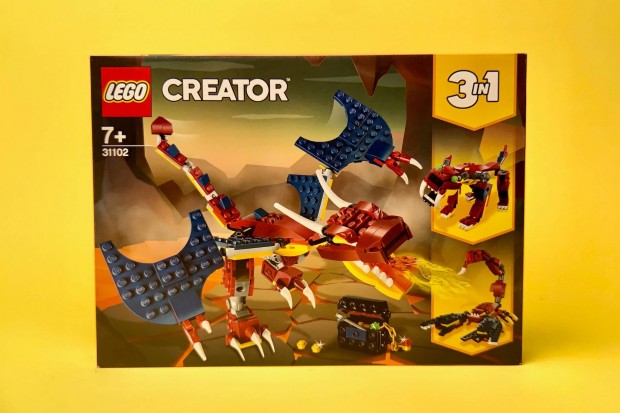 LEGO Creator 31102 Fire Dragon, j, Bontatlan