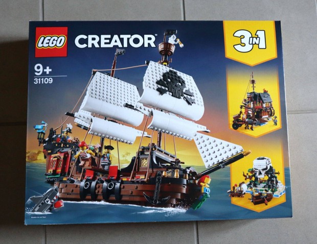 LEGO Creator 3-in-1 - Kalzhaj (31109) j, bontatlan llapotban