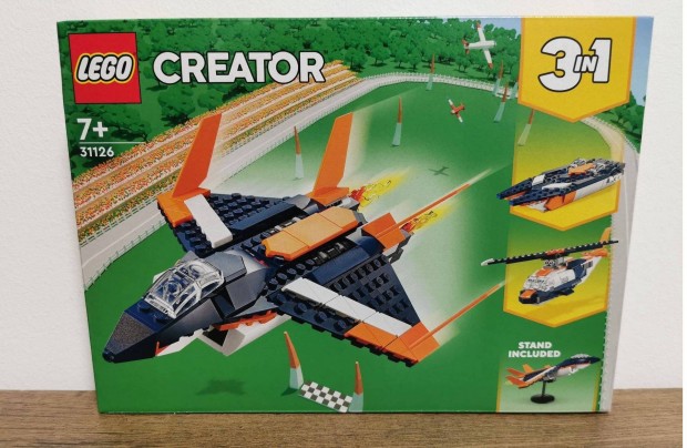 LEGO Creator 3-in-1 - Szuperszonikus replgp (31126)