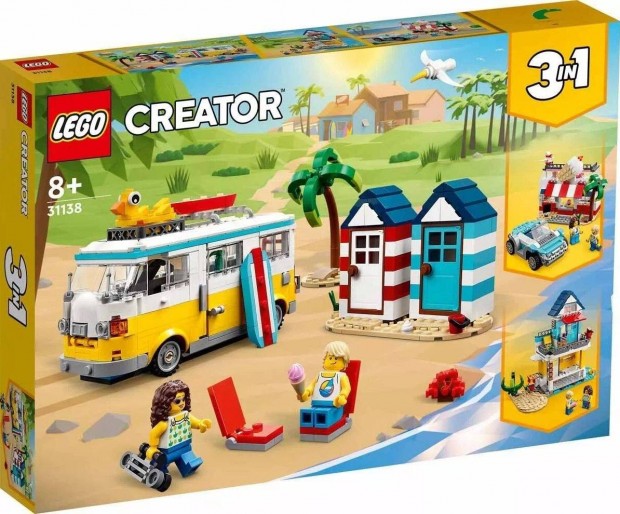 LEGO Creator 3-in-1 - Tengerparti lakaut (31138)