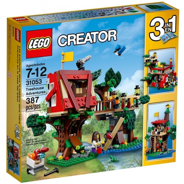 LEGO Creator 3in1 31053 Kalandok a lombhzban