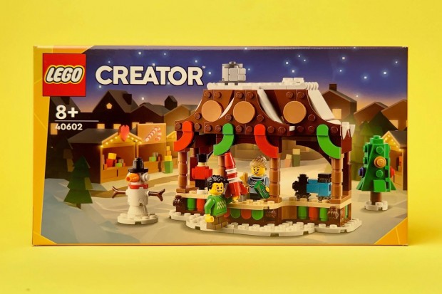 LEGO Creator 40602 Winter Market Stall, j, Bontatlan