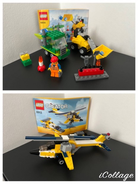 LEGO Creator 5930 + 6912 - tpt kszlet + Szuper szrnyak 