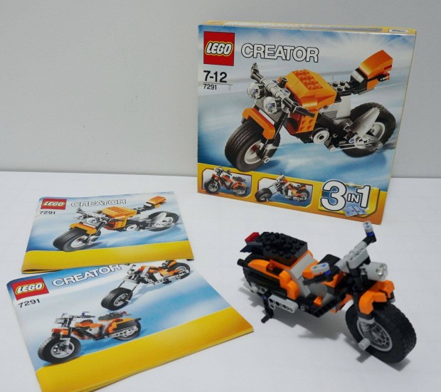 LEGO Creator 7291 (3 in 1) Utcai Lázadó Lego Motor