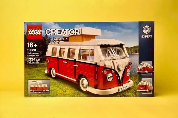 LEGO Creator Expert 10220 Volkswagen T1 Camper Van, Uj, Bontatlan