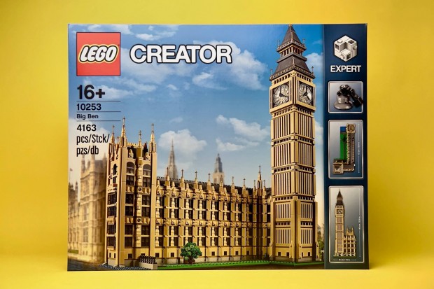 LEGO Creator Expert 10253 Big Ben, Uj, Bontatlan, Hibtlan